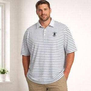 Peter Millar Summer Polo 2018 US Open Shinnecock Hills Golf Club Shirt Men's XXL